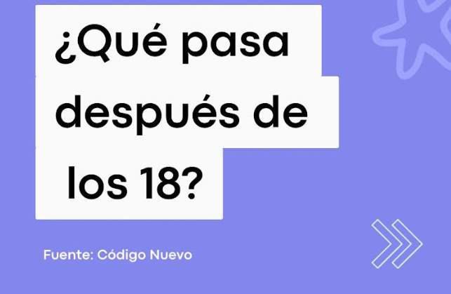 ¿Qué pasa después de los 18?