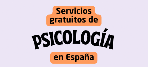 Servicios gratuitos de Psicología en España